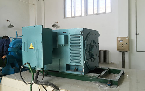 邯郸某水电站工程主水泵使用我公司高压电机安装尺寸